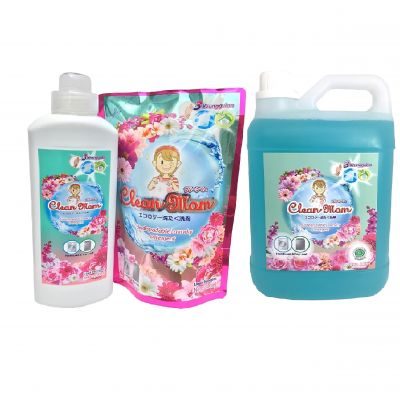 Cleanmom Detergent Cair 900 ml Botol, 800 ml Pouch, 2 Liter Jerigen